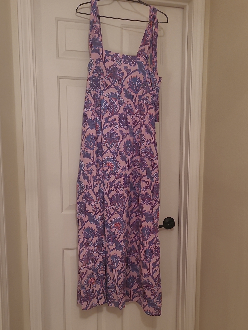 🩷 NWT Jude Connally Rose Indian Floral Maxi Dress L